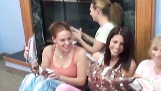 milf OLDER HOUSEWIFE lesbo gang bang sex party - private amateurs