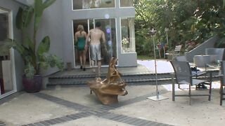 older mom cougar seduces younger boy to sexplay - older and young Beauty porn fucking