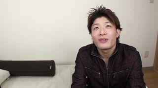Young Japanese lovers are very embarrassed inside their first amateur sex scene