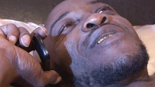 Sneaky Step Daughter Interrupts Step Daddy Masturbating Phone Sex With Milf