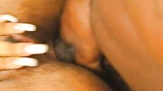 Thot gets facial after sucking off cock and taking penis inside beaver and asshole