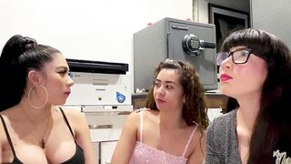 We surprise the neighbors by sucking off his penis and eating his semen