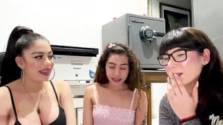 We surprise the neighbors by sucking off his penis and eating his semen