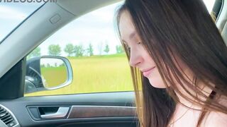 - Okay, I'll stretched my legs for you. A young and experienced stepmother blown her stepson into the vehicle and allowed him to cum into her snatch