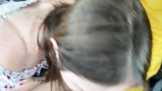 - Okay, I'll stretched my legs for you. A young and experienced stepmother blown her stepson into the vehicle and allowed him to cum into her snatch