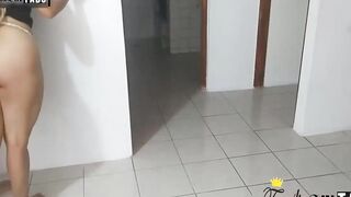 My best friend takes advantage of fucking me when my hubby is resting, he almost catches us fucking into the living room, what an unexpected final emotion