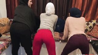 Chicks inside HIJAB banged! big black dick 1 las time before marriage