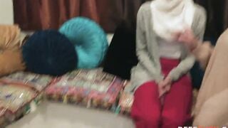 Chicks inside HIJAB banged! big black dick 1 las time before marriage