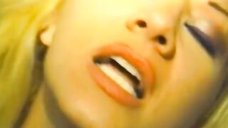 Turned On bimbo loves fucking her tight vagina with a vibrator