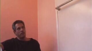 This blonde Bombshell loves to riding an old man's dick