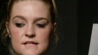 Voluptuous young bitch getting screwed by muscular guy