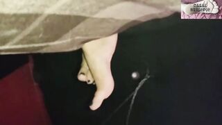 HONEY TOES CONCEALED INTO A CHAIR