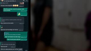 Whatsapp With My Cousin Gets goddess and ends up into my room