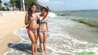 TukTukPatrol Cum Shower On Slutty chinese Beach Friends