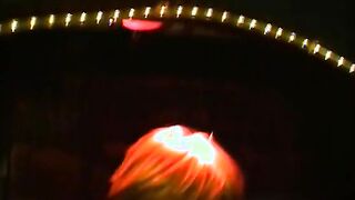 Fellow becomes vulgar when he watches good blonde Hottie having fun with toy