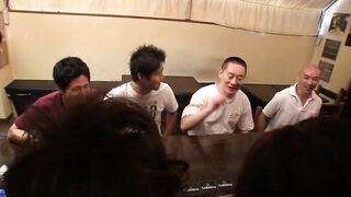 Several Japanese Eighteen With Creamy Vagina Pounded Mature Guys And Have Anal Sex For The First