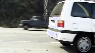 Blonde 18 yo hitchhiker becomes sex sub