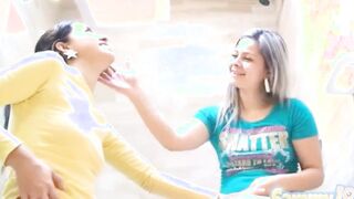 Sammy barely legal plays with lesbian bestie 19 Year Old Lilly