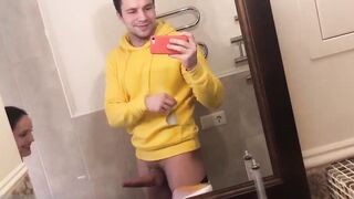 19 Yo skank get a big dick on her mouth