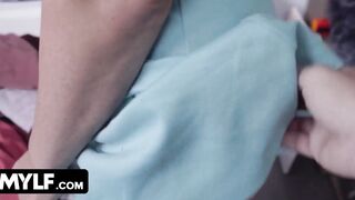 Mylf - Sensual Young Man Proved He's Grown Up By Fucking His Stepmom's Old Cunt
