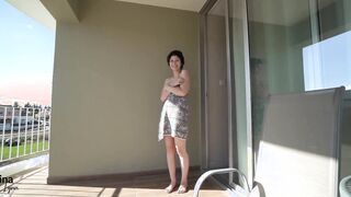TOO KINKY FOR THE HOLIDAY ??! LinaLynn's FIRST TIME OUTSIDE SEX