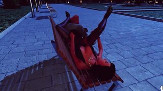 3DXChat - Friendly Paris - Consolation with cum