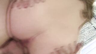 Cute dark hair loves having fun with a penis like this