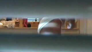 Blondie takes a hot tub then gets screwed by a dude inside bed