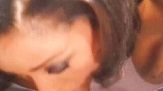 Player licks and fucks amazingly hot african snatch into lover's room