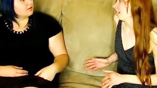 Small Red Haired Hogtied And Gagged By Sadistic Fetish BBW!