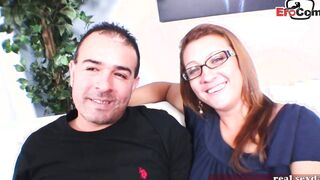 Real british amateur lovers try first time sex tape