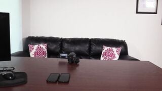 Back Room Casting Couch - Honey Butt Fuck For The 1st Time!