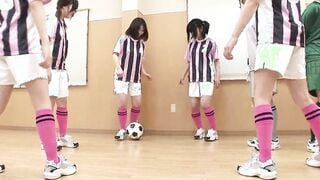 Japan Girl Soccer Team has gang bang with Soccer Coaches. inscribble Japanese Amateur Sex