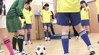 Japan Girl Soccer Team has gang bang with Soccer Coaches. inscribble Japanese Amateur Sex