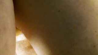 Real life film close up of being pegged by lover with biggest strap-on toy