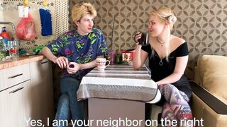 Acquaintance with a Goddess neighbors went well