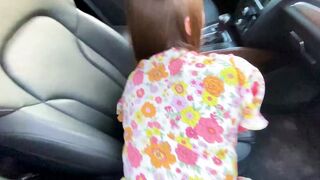 "- Boned me satisfy!" Milf gave herself to her stepson right into the vehicle after a quarrel with her hubby.