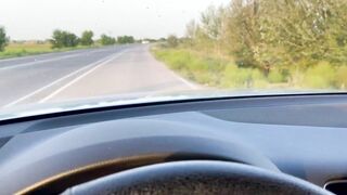 "- Boned me satisfy!" Milf gave herself to her stepson right into the vehicle after a quarrel with her hubby.