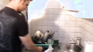 cleaning sub of princess barby