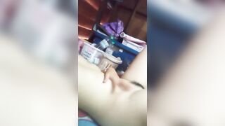 Asian alone at home 45
