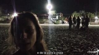 Asking for a break, into the swing she wants a cock, asking for milk into the middle of the woods - Vlog da Venusss #13