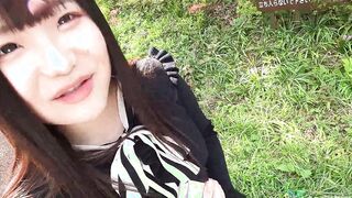 Chubby and adorable Madoka Watanabe comes to interview to become a Japanese adult clip celeb, she gets naked off her underwear and puts a vibrator deep in her snatch, UNCENSORED masturbation pt1