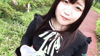 Chubby and adorable Madoka Watanabe comes to interview to become a Japanese adult clip celeb, she gets naked off her underwear and puts a vibrator deep in her snatch, UNCENSORED masturbation pt1