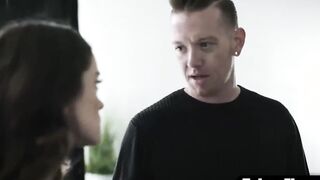 Slim 19 year old double penetrated by masked thugs | hard barely legal sex