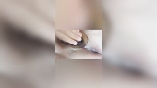 ASMR BBW Cougar Vibrator Masturbation beautiful juicy pussycontraction closeup