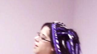 Plump bitches gets their pussies fuck rough by solid vibrator