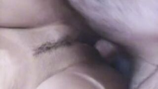 3 turned on women suck and boned chubby old guy