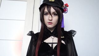 slender Hu Tao gets pounded inside all holes devils pedicure | Genshin Impact - Sunako Kirishiki