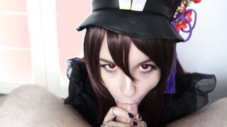 slender Hu Tao gets pounded inside all holes devils pedicure | Genshin Impact - Sunako Kirishiki