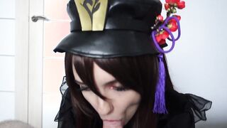 slender Hu Tao gets pounded inside all holes devils pedicure | Genshin Impact - Sunako Kirishiki
